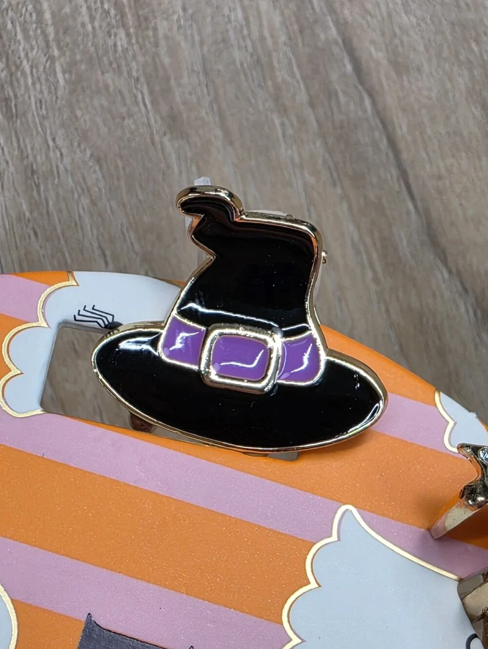 🔹️NWT Halloween Rhinestone Miniature Metal Claw Hair Clips Set of 6